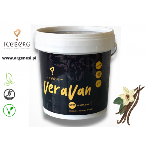 Pasta waniliowa VeraVan 100% Natural 4 kg ICEBERG