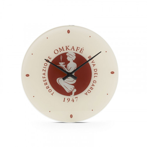 Zegar ścienny w szkle Omkafe